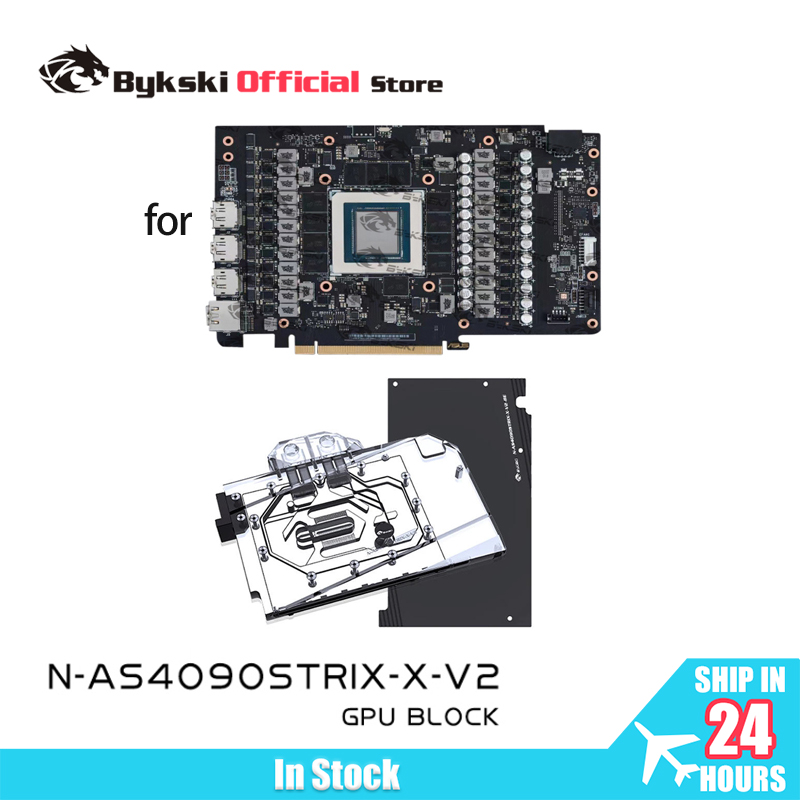 Bykski GPU Block Use for ASUS  - Rtx 4090 Water Block recension och pris