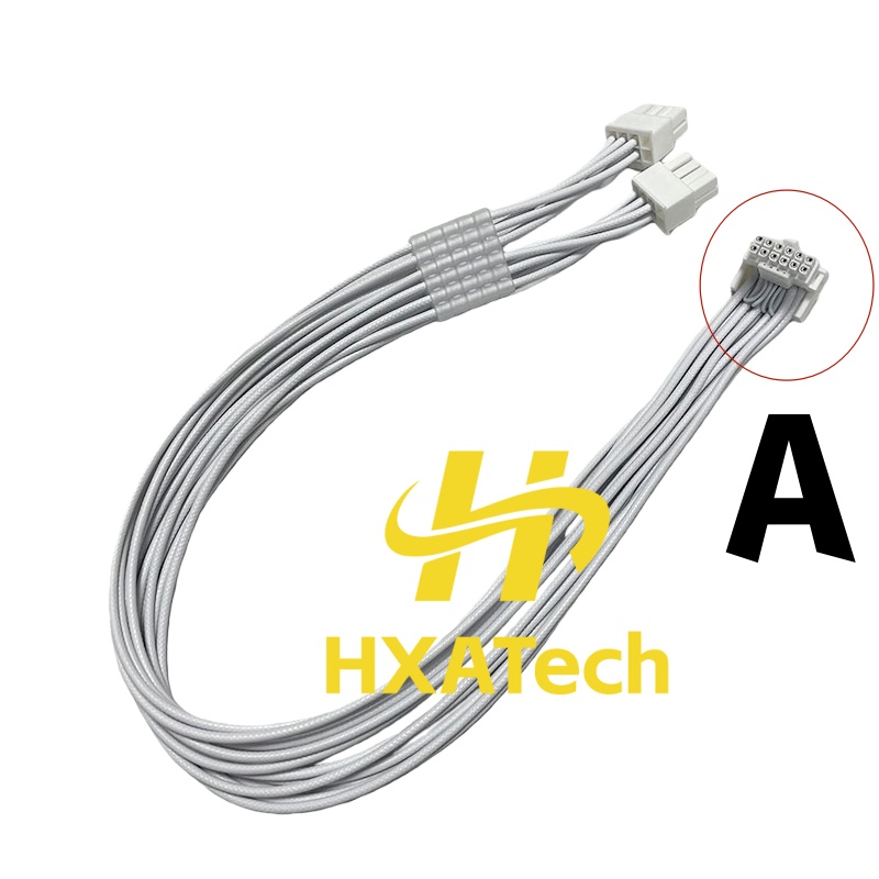 High Quality16AWG Braided Patt - Dual 8Pin To 16Pin 12Vhpwr Cable recension och pris