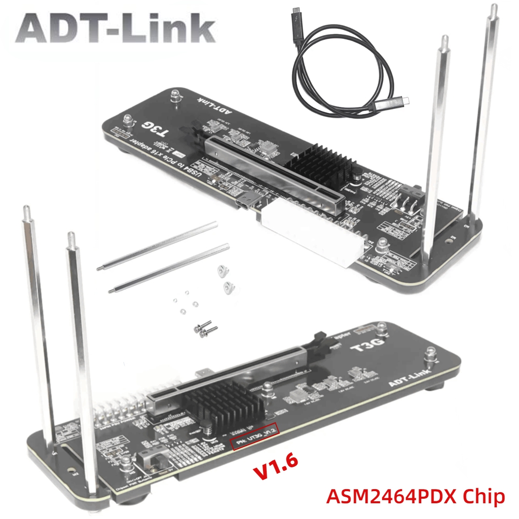 ADT UT3G For NUC ITX STX Noteb - Gpu External Dock Egpu Thunderbolt 4 recension och pris