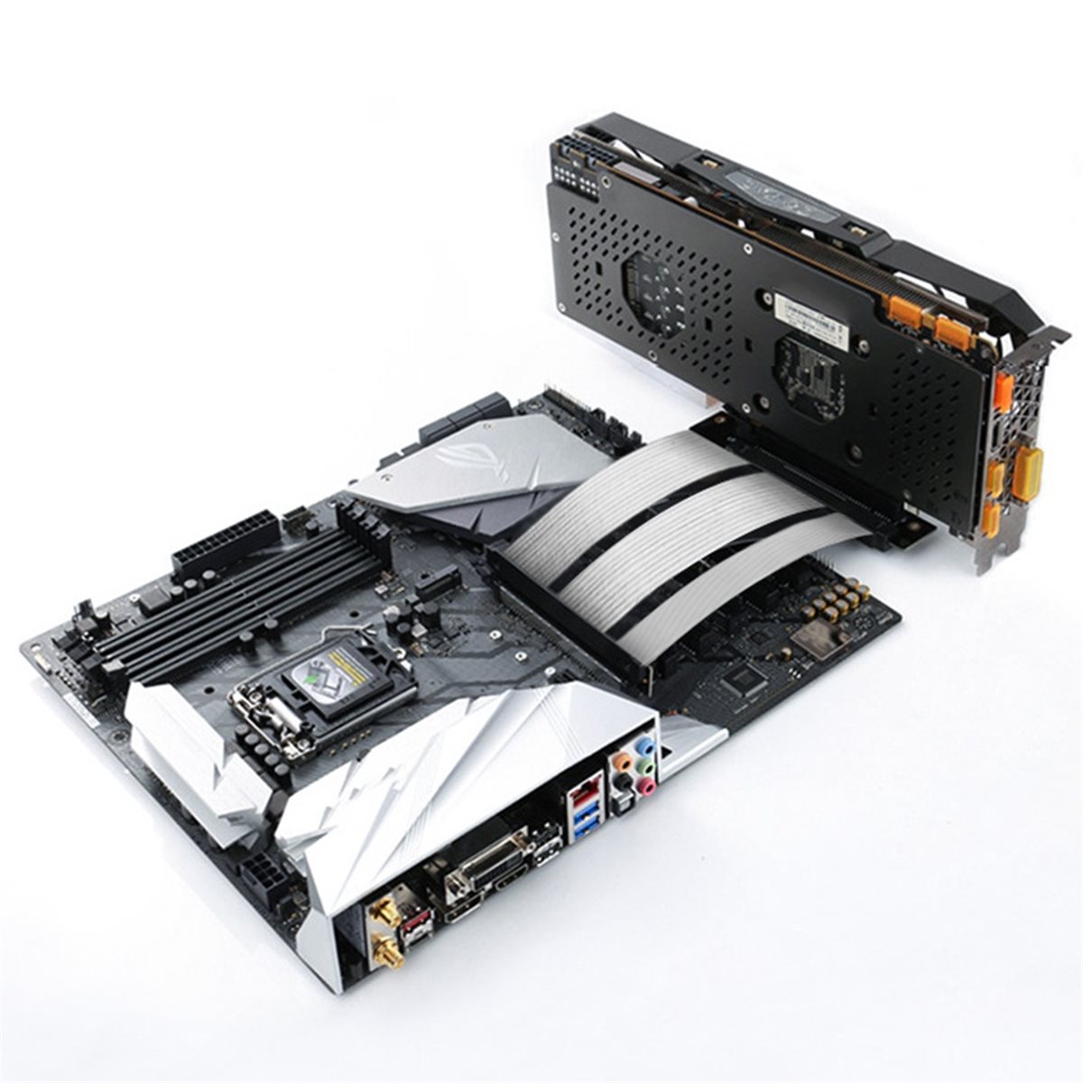 HDL PCIe 5.0 X16 Riser Cable f - Pcie 5.0 Gpu Riser Cable recension och pris