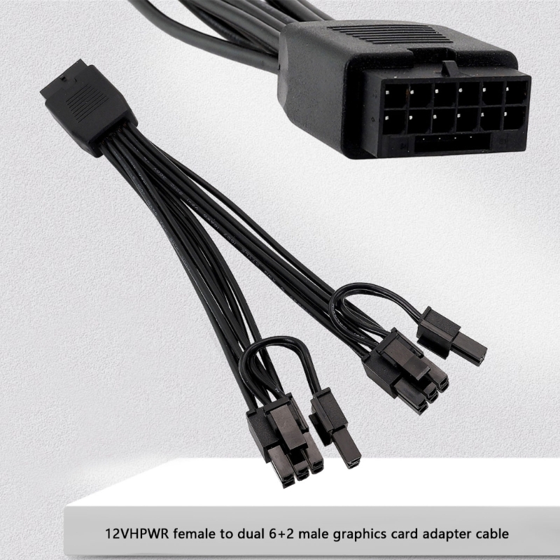16 Pin Female To Dual 8 Pin(6+ - Dual 8Pin To 16Pin 12Vhpwr Cable recension och pris