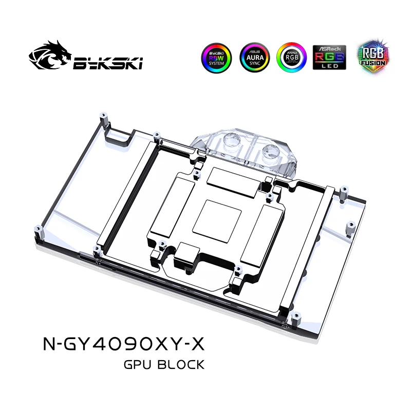 Bykski Water Block for GALAX G - Rtx 4090 Water Block recension och pris