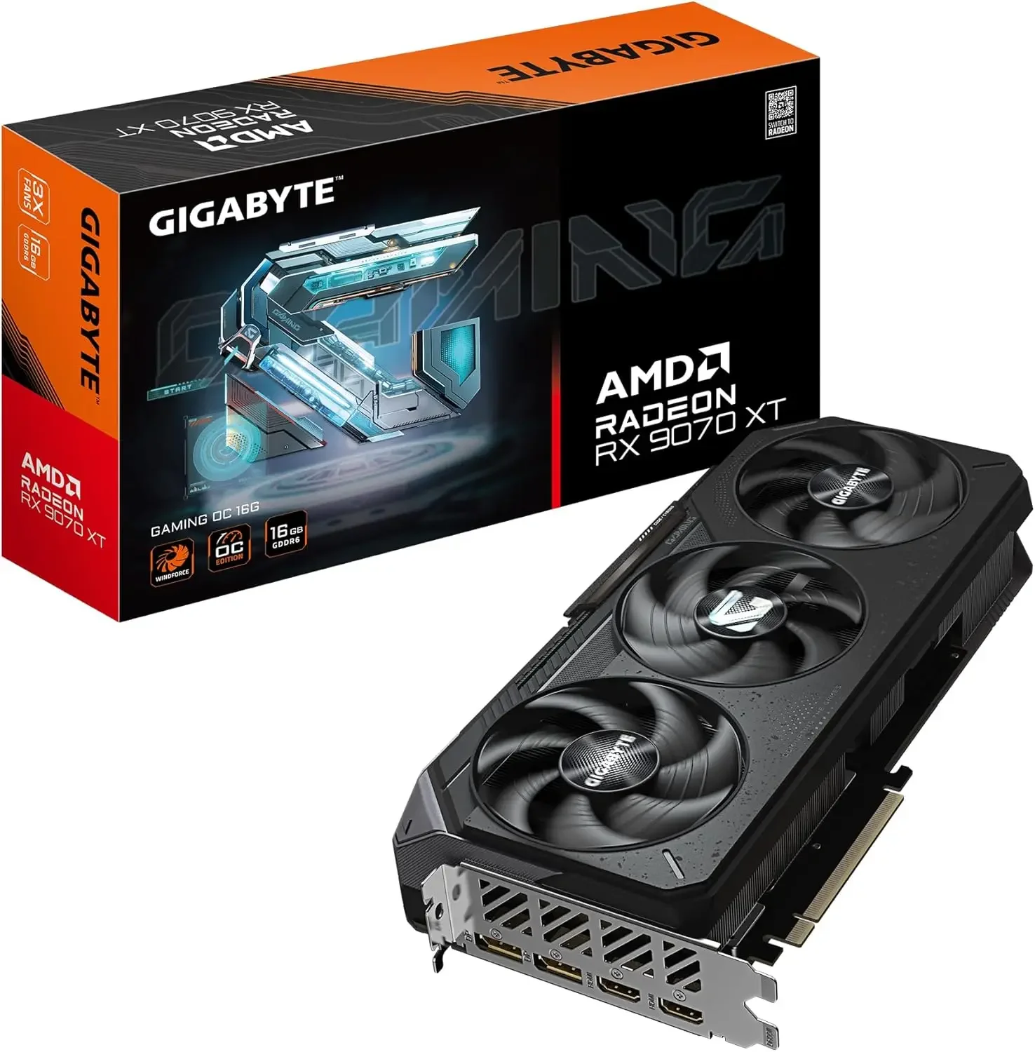 GIGABYTE Radeon RX 9070 XT Gam - Rx 9070 Xt recension och pris