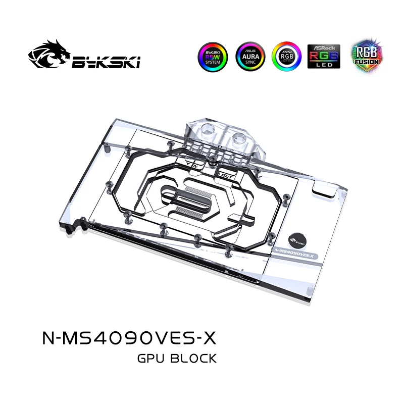 Bykski GPU Block for MSI GeFor - Rtx 4090 Water Block recension och pris