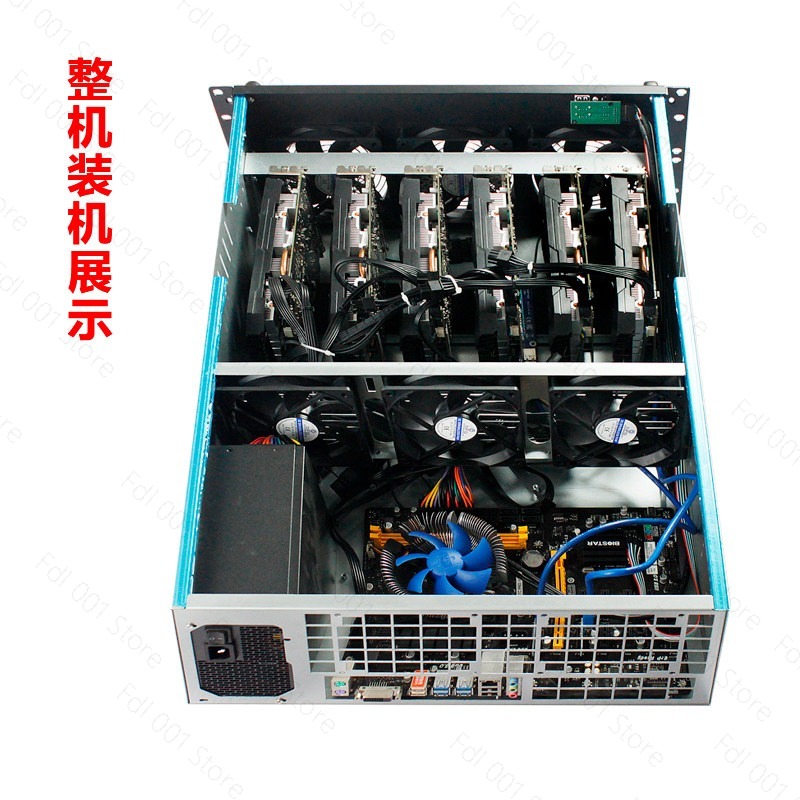 4U multi-graphics card chassis - Server Gpu Chassis 4U recension och pris