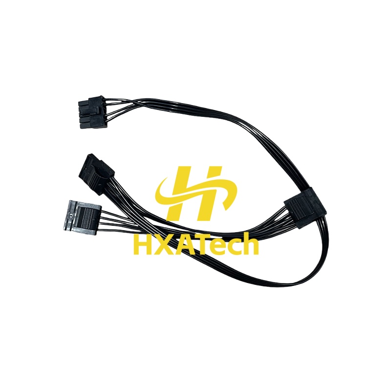 HXATech- 12VHPWR 16pin CPU 8pi - Dual 8Pin To 16Pin 12Vhpwr Cable recension och pris